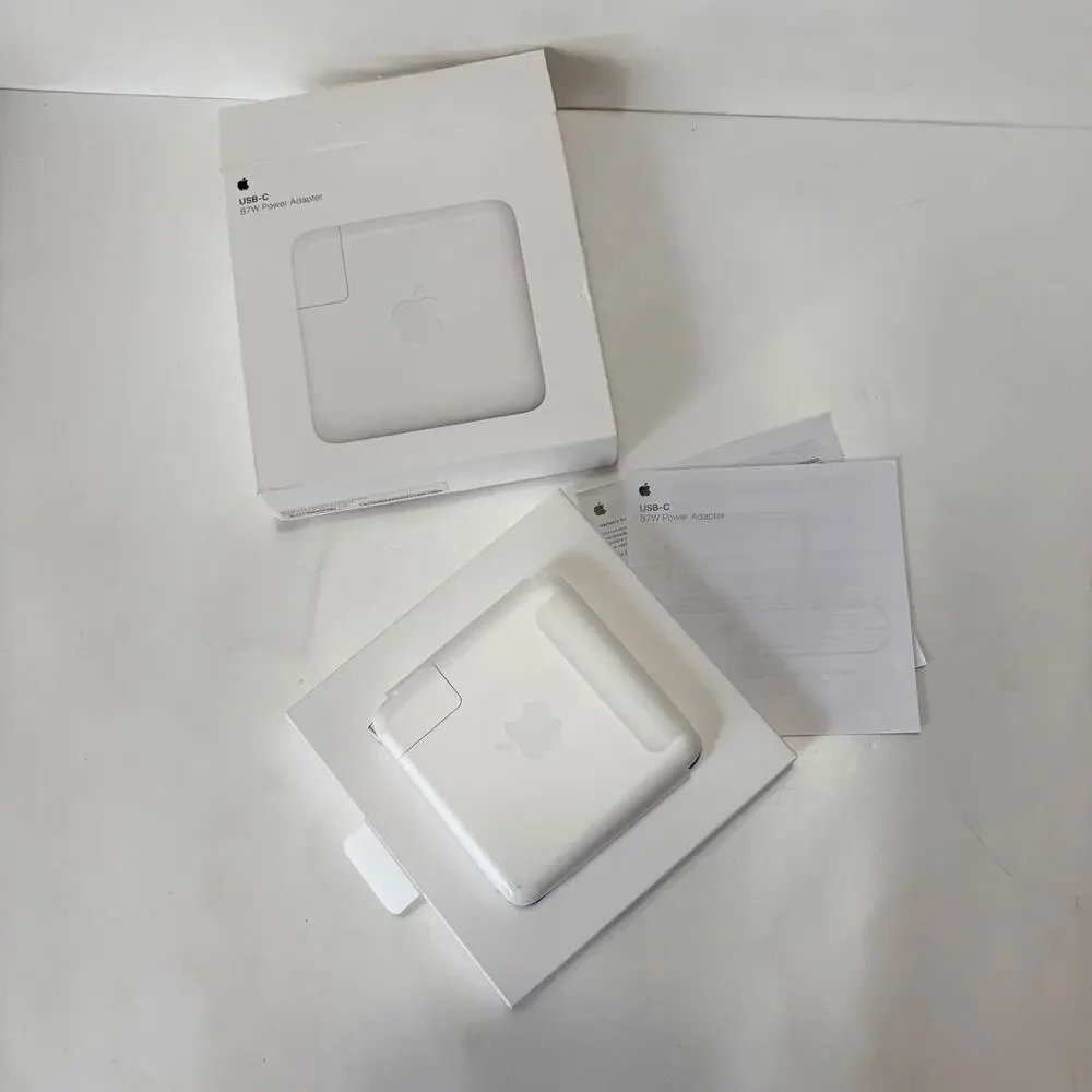 Apple 87W USB-C Power Adapter A1719 MNF82LL/A Genuine OEM Open Box